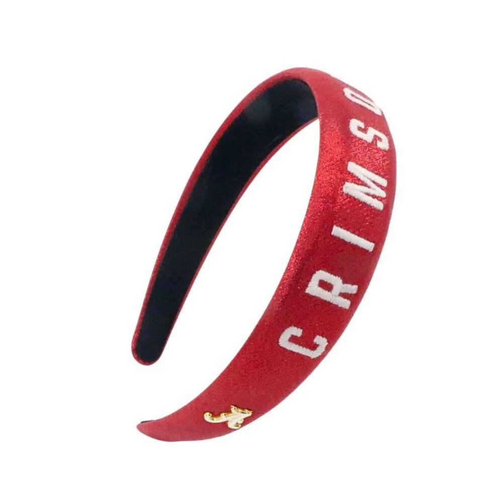 Brianna Cannon Alabama Crimson Tide Embroidered Headband Officially Licensed
